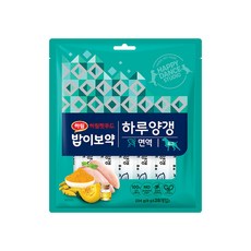 밥이보약 도그 하루양갱 간식 면역 28p, 닭고기, 224g, 5개