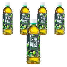 웅진 초록매실, 500ml, 5개
