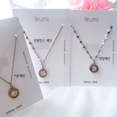 크롬하츠금목걸이