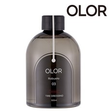 현대모비스 OLOR 타이어 광택제 500ml 로보스토, 1개