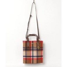 BAPY BY A BATHING APE 베이프 정품 CHECKED 토트백 베이지