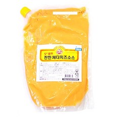 오뚜기 오쉐프 진한 체다치즈소스, 1개, 1kg