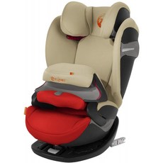 Cybex 골드 팔라스 S 픽스 카 시트 2 에 1 ISOFIX 없이 어린이 그룹 1/2/3/9-36 kg 9 개월에서 12 년 옐로우 (가을 골드), 단일옵션