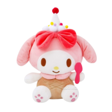 산리오 정품 아이스크림 봉제 중형 인형 25cm 당일발송, 27cm, 마이멜로디, 상세페이지 참조