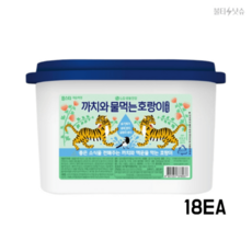 까치와물먹는호랑이 냄새방지 강력 제습제 525ml 18개