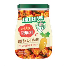 새미네 부엌 샘표 새미네부엌 깍두기 양념, 120g, 40개
