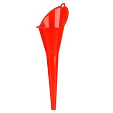 자동차 오토바이 긴 입 깔때기 디젤 충전 도구 플라스틱 스플래시, 1.1pcs Red, 1개