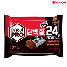 오리온 닥터유프로 단백질바 미니 280g (27p) 1봉, 1개