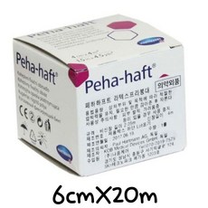 페하하프트(Peha-Haft) 6cmX20m 리프팅밴드 하트만 자착식탄력 붕대 자착성 펄펙밴디지 라텍스프리+597Ju, 1, 본상품선택