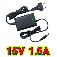 순흥전기 어댑터 15V 1.5A 전원선일체형 SMPS 1500mA 어댑터 아답터 직류전원장치, SH-31515 - DVR