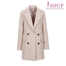 SOUP NC06 테일러드 칼라 더블 코트 SW1JKP5