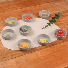 Ahtty home All The Plate餐具, 灰色, 8個