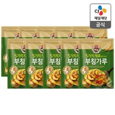 백설 5가지 자연에서 얻은 재료 부침가루, 10개, 1kg