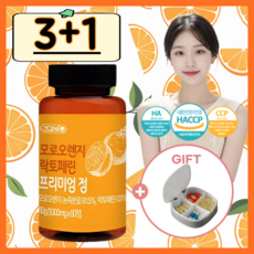 퓨어엘릭서 모로오렌지 락토페린 815mg함유 모로실 1000mg 2개월분 피쉬콜라겐 안토시아닌 헤스페리딘 다이어트, 4개, 60정