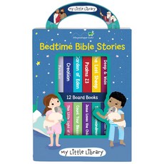 (영문도서) My Little Library: Bedtime Bible Stories (12 Board Books) Hardcover, Publications International,..., English, 9781645588818