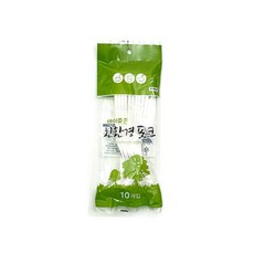 아이존 친환경포크20개입. 일회용포크 1봉 10개씩, 1개