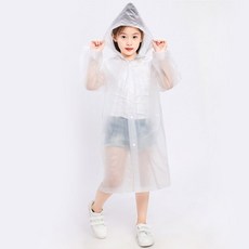 아동용 일회용 우의 우비 비옷