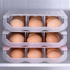 위생적 보관 달걀트레이 18구 자동 슬라이딩통 99890EA