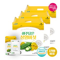 [미쁨생활건강] 국내산 여주담은 상황버섯 70ml 3박스 (총 90포), 2.1L, 3개