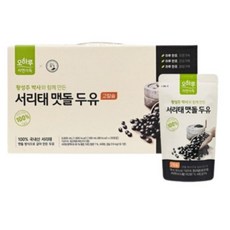 [오하루 자연가득] 국내산 서리태 두유 1박스/20팩, 180ml, 20개