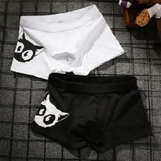 에어리즘스킨이즘트로즈옴므 네로 남 드로즈 순면 남풍 개성 사각 팬티로 인해 유행하는 청년