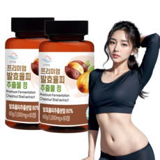 발효율피 100%국내산 고함량1000mg 프리미엄 정, 2개, 60정