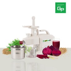 그린파워 녹즙기 생즙기 GPT-1303S 밀순 250g 보리순 250g 증정, 화이트