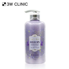 3W CLINIC 오션스파 라벤더 사해소금 바디 클렌저 500ml