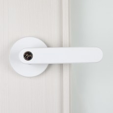 SD112 화이트 방문손잡이/예쁜/디자인/화장실/안방, SD112화이트