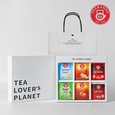 [티칸네] 티 컬렉션 6종 차 선물세트 (+쇼핑백), 30티백 1상자 + 쇼핑백, 1개