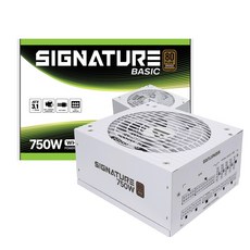 AONE AONE 시그니처 750W 80PLUS브론즈 풀모듈러 베이직 ATX3.1 화이트, 선택없음