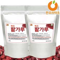 팥가루 600g 팥물 팥워터 효능 볶은팥, 팥볶음분말600g(300g2개), 1개