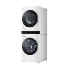 LG전자 트롬 워시타워 오브제 W20WZNM (건조20kg/세탁25kg/릴리화이트), 6년약정(12개월마다 관리)