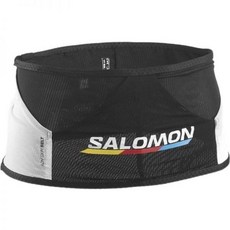 살로몬 Salomon ADV SKIN RACE FLAG 러닝 벨트 블랙 화이트 라지, Black / White, XL