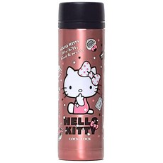 토탈하우스 락앤락 스타일리시 헬로키티 텀블러 핑크 330ml 스텐레스 보온보냉 스텐텀블러 보온병 스텐보온병 8053, 1개