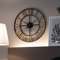 로즈골드벽시계