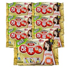 고바야시 붙이는 핫팩 10매입, 7개