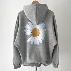 D 기모 FOWER 전사 박스 맨투맨 리뷰 후기