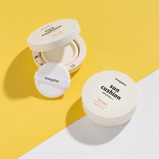 [1+1]몽디에스 아기/유아 백탁없는 선쿠션SPF43 PA+++ 12g 272494, 2개