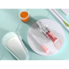 아기 질식 방지 약 공급 장치 점 적기 식 물 공급 및 약 복용, 분홍, 약 먹이 바늘 튜브 타입