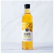 CJ 백설100% 자연발효 레몬식초 800ML 과일식초, 1세트