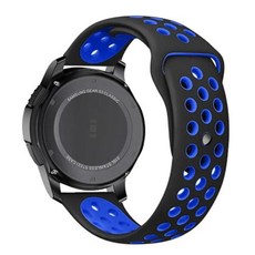 Sport Silicone Strap For Xiaomi Watch S4 S3 S2 S1 Pro Bracelet For Mi Watch Color 2Xiaomi MI ColorXi, 135) black blue - Mi Watch 색상, 1개