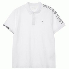 게스카라티 [엔터식스]게스 쿨핏 어깨로고 반팔카라티 1473 ML2KML2K1473