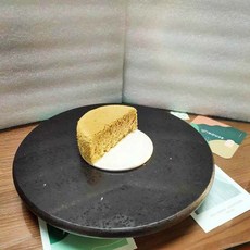 110566 돌림판 대리석 케이크원형 샌드 가정용 홈베이킹도구 촬영 전시대 12inch10, 검은 광택 표면 직경 24.5cm 10