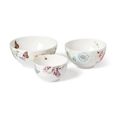 레녹스 버터플라이 메도우 7인 디너 28종 세트 (865075), Bowls, Set of 3, 1개