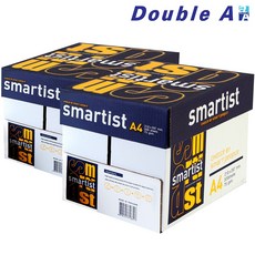 더블에이 스마티스트 A4 복사용지(A4용지) 75g 2500매 2BOX, 스마티스트 A4 복사용지