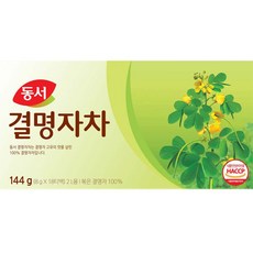 동서 결명자차, 144g, 1개