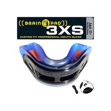 BrainPad 3XS Triple Laminated StrapStrapless Combo BlackBlue ADULT, One Color
