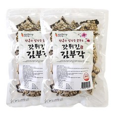 소담 남원 찹쌀 김부각 큰용량 100gx2봉(200g) 당일발송 안전배송 다니엘헤니 최애과자, 100g, 2개