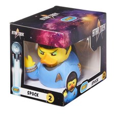 해외 TUBBZ First Edition Spock 수집용 비닐 고무 오리 피규어 - 공식 스타트렉 상품 TV 영화 및 비디오 게임 미국매장정품+ 1711441, .0011.스팍(박스).